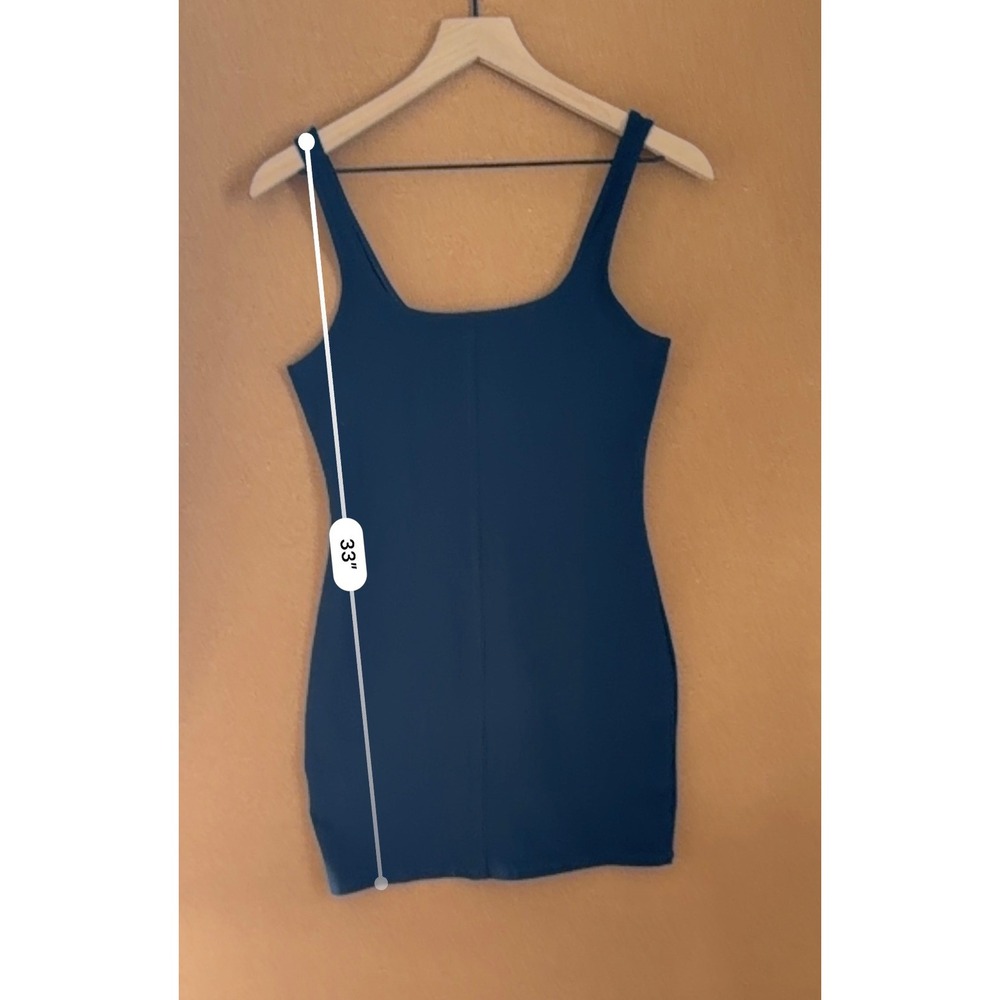 ALO Yoga Navy Blue Bodycon Mini Dress - Picture 8 of 11